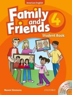 šFamily and Friends American Edition: 4: Student Book & Student CD Pack