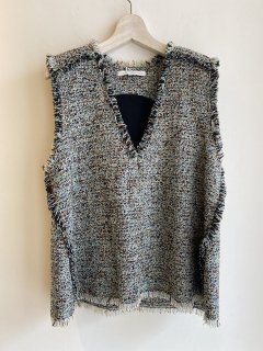GREED<BR>KASURI Classic Tweed Vest<BR>