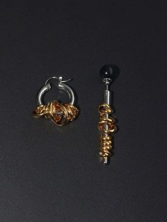 TODAYFUL<BR>Asymmetry Ring Pierce<BR>