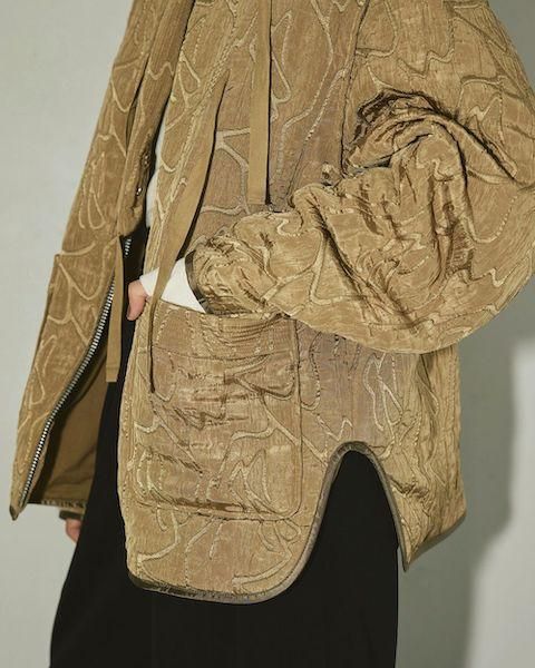 TODAYFUL , Jacquard Piping Blouson