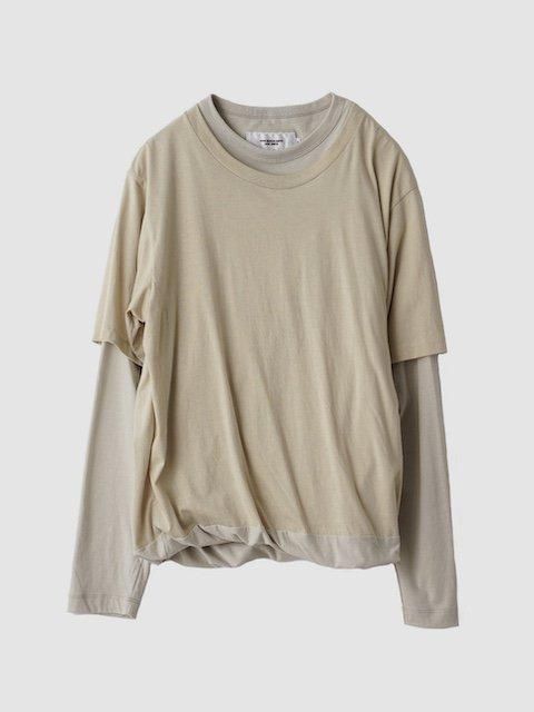 【送料無料ライン/39ショップ】 SMITH,LAYERED JANE LONG T-SHIRT SLEEVE Tシャツ(長袖+七分)