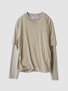 JANE SMITH<BR>LAYERED LONG SLEEVE T-SHIRT<BR>