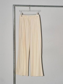 TODAYFUL<BR>Tuck Twill Trousers<BR>