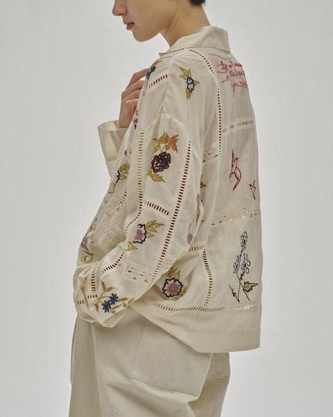 TODAYFUL , Embroidery Patchwork Shirts TODAYFUL , Embroidery Patchwork Shirts