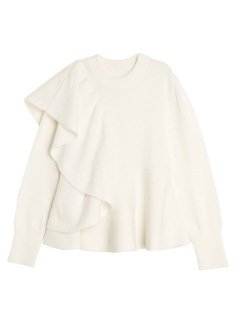 <img class='new_mark_img1' src='https://img.shop-pro.jp/img/new/icons14.gif' style='border:none;display:inline;margin:0px;padding:0px;width:auto;' />ELENDEEK<br>SHOULDER FRILL PEPLUM KT<br>