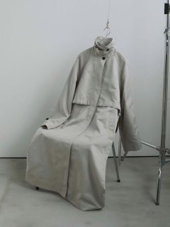 anuke <br>Twill Soutiencollar Coat<br>