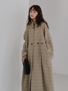 Hella<br>tweed long coat<br>
