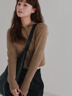 Hella<br>2way knit pullover<br>