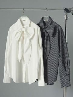 anuke<br>Volume Ribbon Shirts<br>