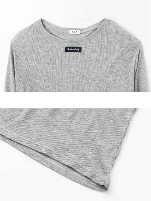 SEA SEAVALLEY SHEER RIBBED L/S シーロンT