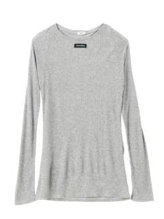 SEA<BR>Seavalley SHEER RIBBED L/S TOPS<BR>