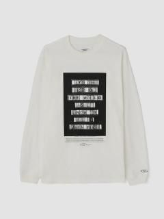 JANE SMITH<BR>JAI TANJU END OF THE WORLD SHOT L/S T-SHIRT<BR>
