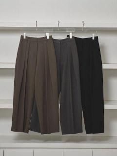 TODAYFUL<BR>Bonding Wide Trousers<BR>