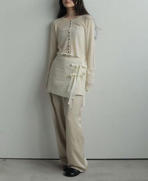 anuke ,Sheer Rib Cardigan