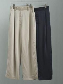 anuke<br>Satin Tuck Pants<br>