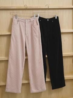 TODAYFUL(ご予約)<BR>Corduroy Highwaist Pants<BR>
