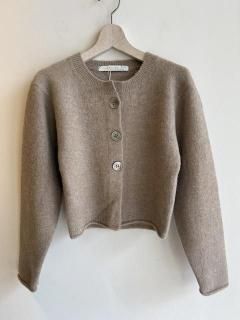<img class='new_mark_img1' src='https://img.shop-pro.jp/img/new/icons14.gif' style='border:none;display:inline;margin:0px;padding:0px;width:auto;' />GREED<BR>Halo Wool Knit Short Cardigan<BR>