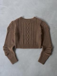 oll<br>Aran knit pullover<br>