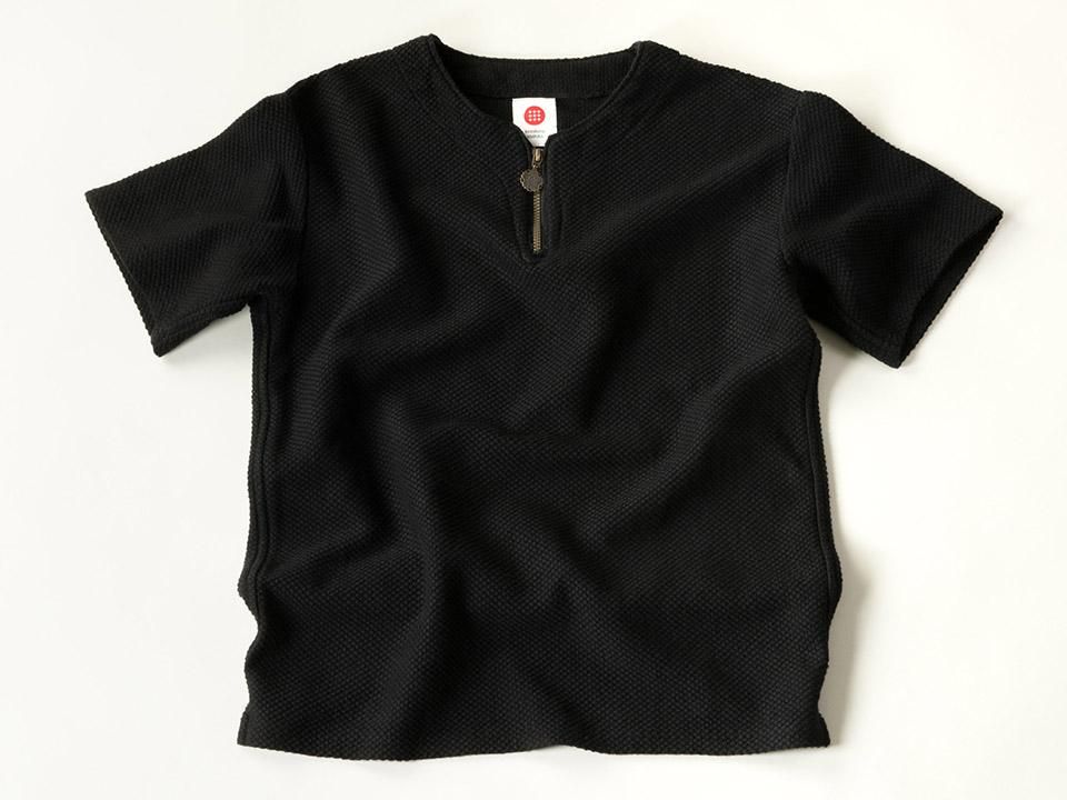 黒染めtシャツ ファスナータイプ 九櫻刺子オンラインショップ 株式会社九櫻