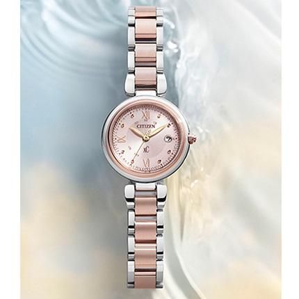 シチズン XC クロスシー ES9465-50W シチズン 腕時計 保管品 CITIZEN シチズン】ES9465-50W クロスシー mizu collection