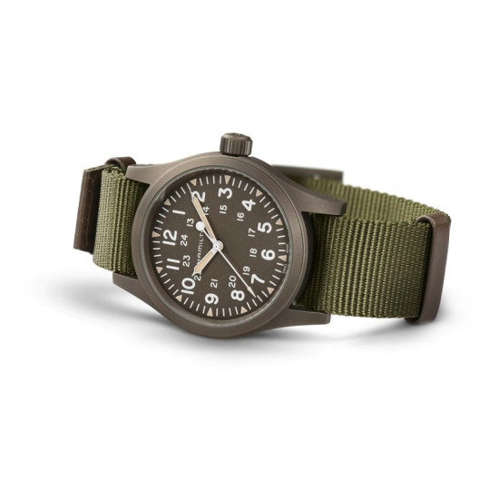 Hamilton Khaki Field メンズ 時計 ダークグリーン(Hamilton Hamilton Khaki Field メンズ 時計 ダークグリーン(Hamilton
