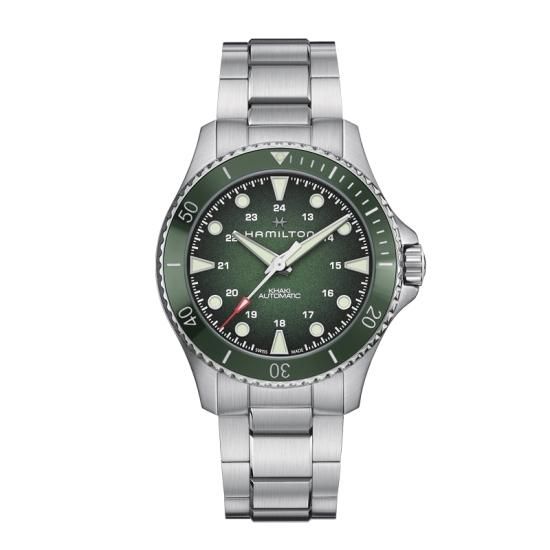Hamilton ハミルトン】H82525160 カーキ ネイビー SCUBA AUTO Hamilton ハミルトン】H82525160 カーキ ネイビー SCUBA AUTO