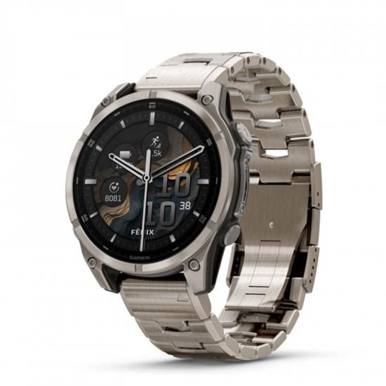 ガーミン fenix 8 Sapphire AMOLED 51mm Ti Carbon Gray DLC / Black 010