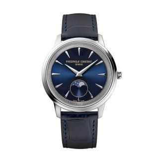 新品☆フレデリックコンスタント純正ダークブルー・カーフレザー FREDERIQUE CONSTANT-フレデリック・コンスタント- - 安心堂