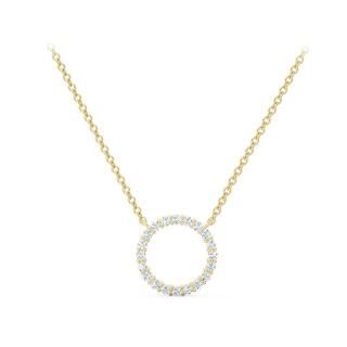 フォーエバーマーク　ソリティアペンダント フォーエバーマーク アイコン® ソリティア メダリオン ペンダント