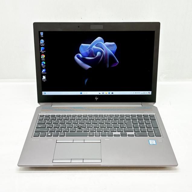 HP ZBOOK 15 G5 i7 8750H 2.6GHz 16GB SSD512GB windows11 15.6 Quadro P1000 FullHD Libre officeդ