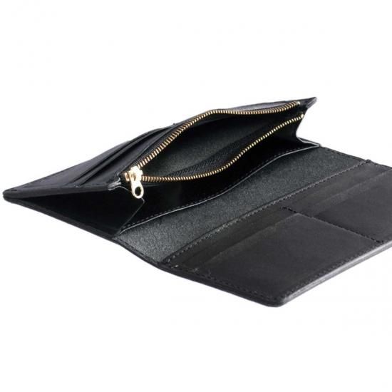 本革製 二つ折り長財布「Calm ロングウォレット」（国産栃木レザー