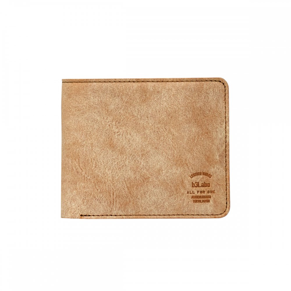 馬革製 二つ折り財布「ホースワックスミルド ショートウォレット
