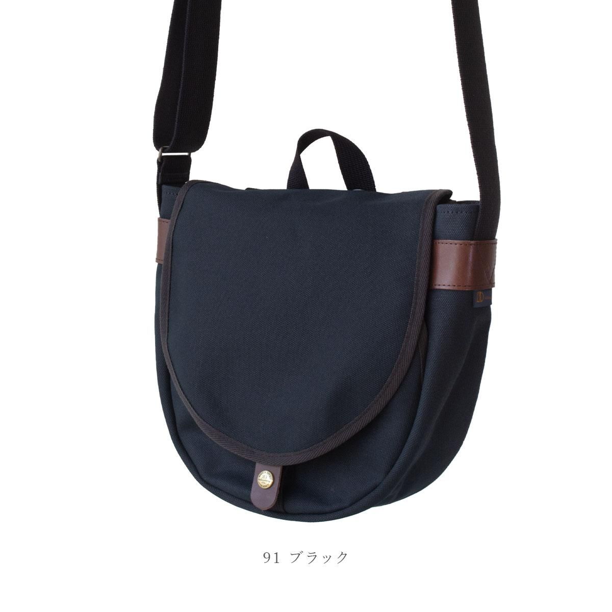 帆布×高級本革製 ショルダーバッグ「ディスクバッグ(シライ 帆布×高級本革製 ショルダーバッグ「ディスクバッグ(シライ