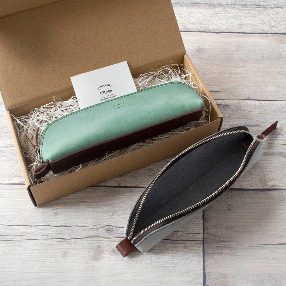 BVLGARI ペンケース　美品　レザー BVLGARI ペンケース 美品 レザー