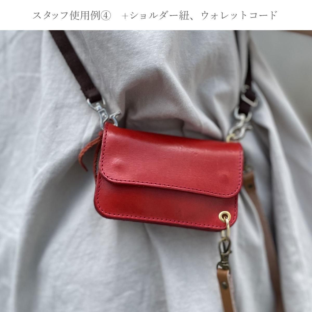 カスタムできる本革ミニ財布「トラッカーミニ財布《JEANS-扱い
