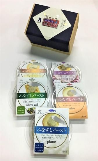 ふなずしペースト5種セット - 本ニゴロ鮒専門 飯魚