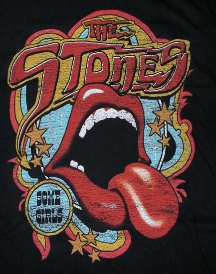 ローリングストーンズ　ロンt  vintage rolling stones