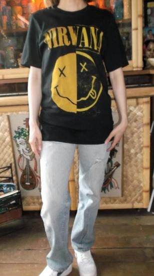 バンドTシャツ 通販 ニルヴァーナ Tシャツ NIRVANA ロックT