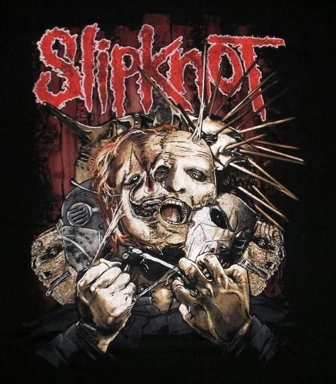 Tシャツ/カットソー(半袖/袖なし)ヴィンテージ　TEE SLIPKNOT スリップノット