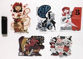 COOP POSTER POP ローブロー ステッカー 7枚セット Poster Pop - マンブルズ（MUMBLES）