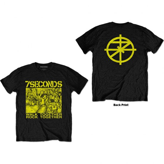 バンドTシャツ 通販 セブン セカンズ Tシャツ 7 SECONDS WTRT 正規品  ロックTシャツ,公式,ハードコア,クロスオーバー,crossover,hc,punk,rock,ロックTシャツ