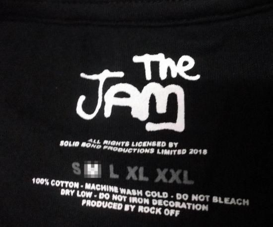バンドTシャツ 通販 ザ・ジャム Tシャツ The JAM バンドTシャツ 公式