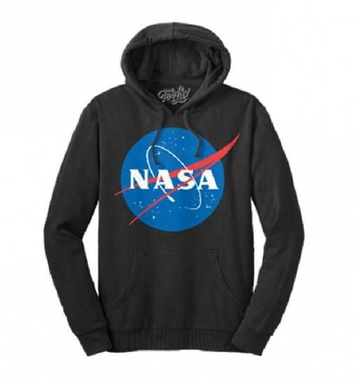 NASA HOODIE SWEATSHIRTナサ★ M パーカー 海外限定