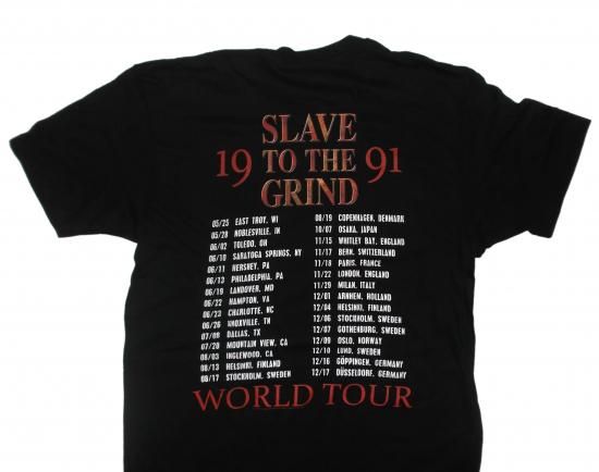 Amazon.co.jp: SKID ROW ラメプリント バンドTシャツ ロックT