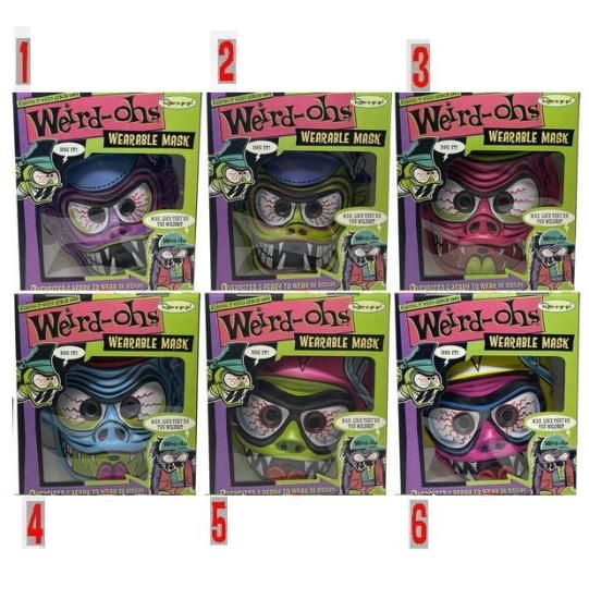 ウィアード オーズ マスク Weird-ohs Mask 正規品 お面 TOY ウィアード オーズ マスク Weird-ohs Mask 正規品 お面 TOY