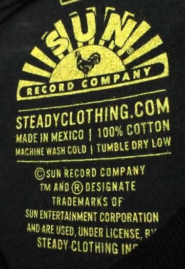 サン・レコード　Tシャツ　ビッグロゴ　ブラック　XLサイズ　ロックT 古着 2025年最新】サンレコード tシャツの人気アイテム - メルカリ