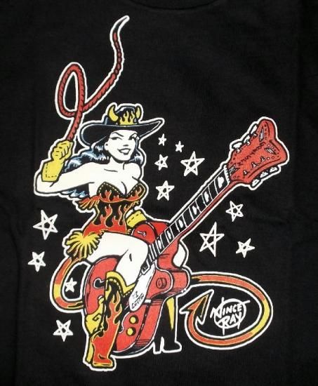 ヴィンス レイ,Vince Ray,Tシャツ,Guitar,グレッチ,gretsch,ザ