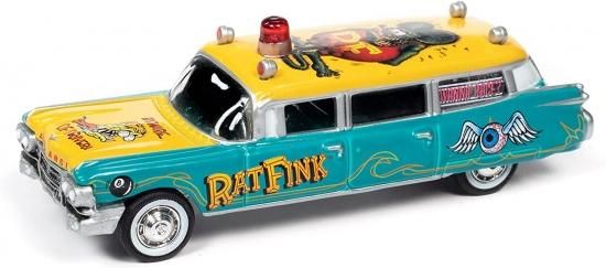 ジョニー ライトニング × ラット フィンク キャデラック RAT