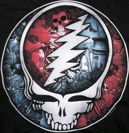 グレイトフル デッド パーカ Grateful Dead ベア スカル bear skull
