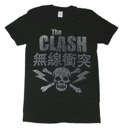 バンドTシャツ 通販 The Clash ザ・クラッシュ Tシャツ 無線衝突 